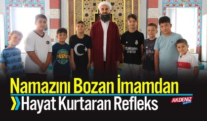 Namazını Bozan İmamdan Hayat Kurtaran Refleks