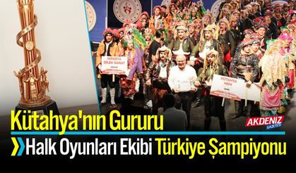 Kütahya'nın Gururu: Halk Oyunları Ekibi Türkiye Şampiyonu