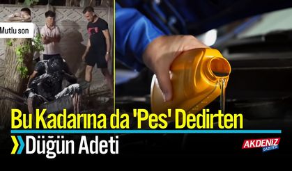 Bu Kadarına da 'Pes' Dedirten Düğün Adeti