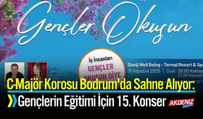 C-Majör Korosu Bodrum'da Sahne Alıyor