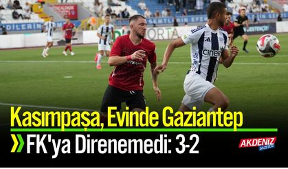 Kasımpaşa, Evinde Gaziantep FK'ya Direnemedi: 3-2