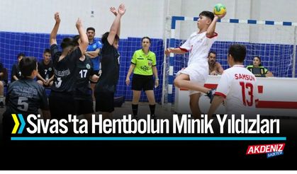 Sivas'ta Hentbolun Minik Yıldızları