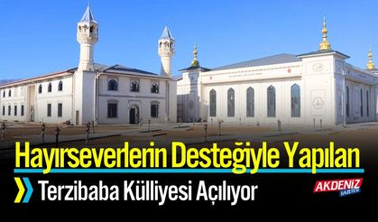 Hayırseverlerin Desteğiyle Terzibaba Külliyesi Açılıyor