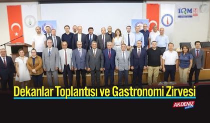 Dekanlar Toplantısı ve Gastronomi Zirvesi