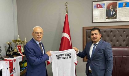 İl Müdürü Arslantürk’ten Cumayeri Spor Tesislerine İnceleme