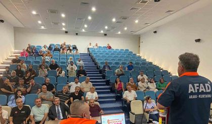 Elazığ’da afet farkındalık, yangın ve tahliye tatbikatı