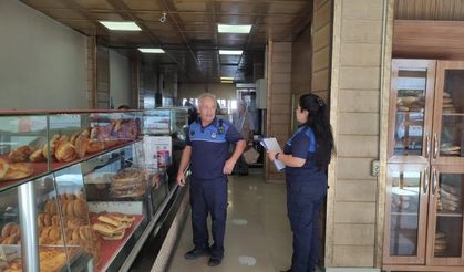 Erzincan Zabıta Ekipleri Fırınları Denetliyor