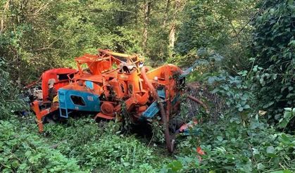 Giresun’da patoz uçuruma yuvarlandı: 1 ölü