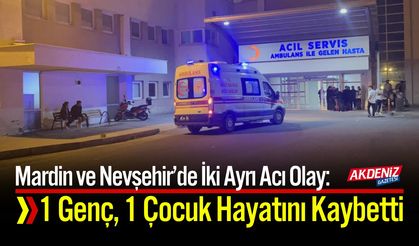 Genç Sürücü ve 2 Yaşındaki Çocuk Hayatını Kaybetti