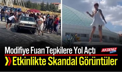 Modifiye Fuarında Skandal Görüntülere Tepki