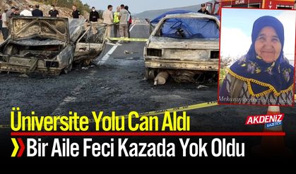 Üniversite Yolu Can Aldı: Bir Aile Feci Kazada Yok Oldu