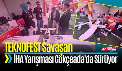 TEKNOFEST Savaşan İHA Yarışması Gökçeada'da Sürüyor