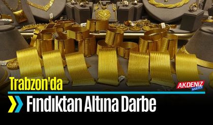 Trabzon'da Fındıktan Altına Darbe