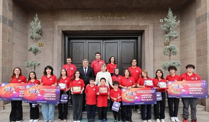 Dumlupınar BİLSEM 37 Ödülle Türkiye'nin Zirvesinde