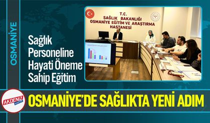 Osmaniye’de Sağlık Personeline Yenidoğan Canlandırma Eğitimi
