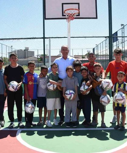 Başkan Yapar’dan Basketbol Sahası Sözü ve Sürprizi