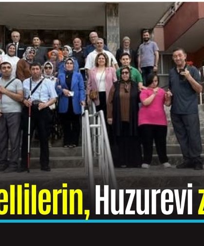 Engelliler Derneğinden Huzurevi Sakinlerine Ziyaret