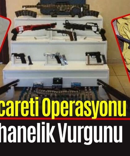 Silah Ticareti Operasyonunda Cephanelik Ele Geçirildi