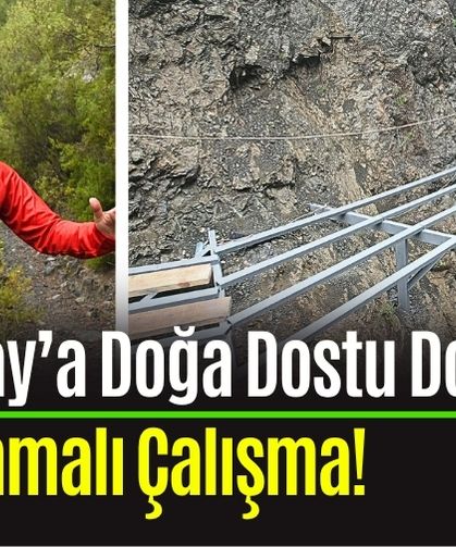 Karaçay Şelalesi’nde Doğayla Uyumlu Yürüyüş Projesi