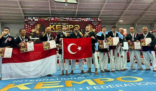 Antalya'da, Kempo IKF Dünya Şampiyonası başladı