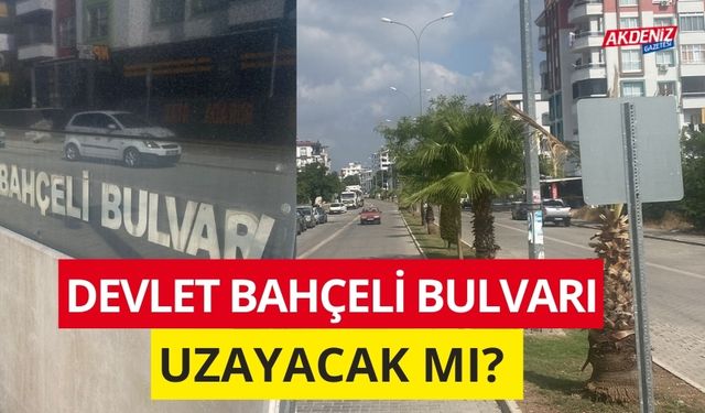 OSMANİYE'NİN KALBİ DEVLET BAHÇELİ BULVARI UZAYACAK MI ? (VİDEO)