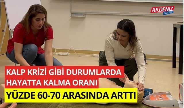 Kalp krizi gibi durumlarda hayatta kalma oranı yüzde 60-70 arasında arttı