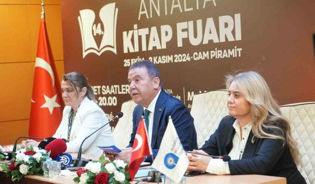 Antalyalıları kitap fuarı heyecanı sardı