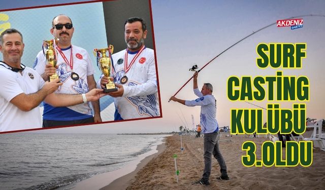 OSMANİYE SURF CASTİNG KULÜBÜ 3.OLDU