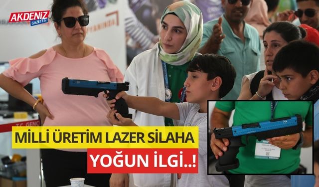 Adana’da Milli Lazer Silahına Yoğun İlgi