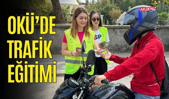 OSMANİYE'DE TRAFİK KURALLARI BİLGİLENDİRME ETKİNLİĞİ YAPILDI