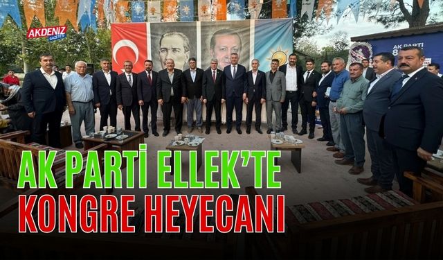 OSMANİYE'DE AK PARTİ TEŞKİLATINDA KONGRE HEYECANI