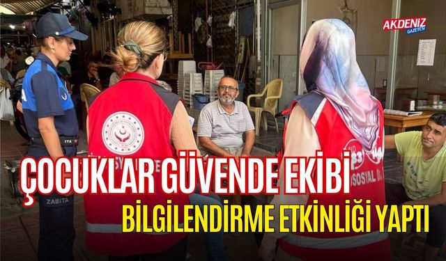 OSMANİYE'DE ÇOCUK GÜVENDE EKİBİ SAHADA