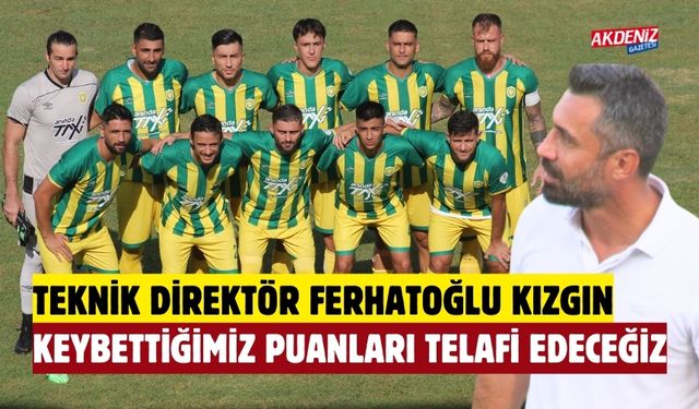 OSMANİYESPOR FK TEKNİK DİREKTÖRÜ FERHATOĞLU KIZGIN!