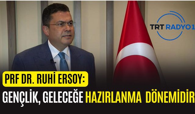 PROF. DR. RUHİ ERSOY TRT RADYO 1’E KONUK OLDU