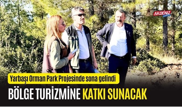 OSMANİYE'DE ORMAN PARK PROJESİNDE SONA GELİNDİ