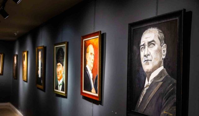 ’Atatürk’ temalı resim sergisi