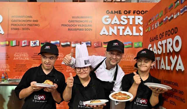 GastroAntalya’da özel çocuklar kıyasıya yarıştı