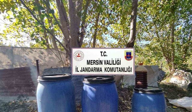 Jandarma’dan Dev Operasyon: 510 Litre Sahte İçki Yakalandı