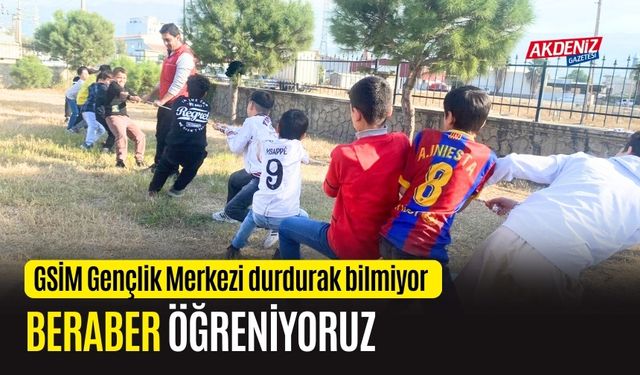 OSMANİYE'DE BERABER ÖĞRENİYORUZ ATÖLYESİNDE ETKİNLİK