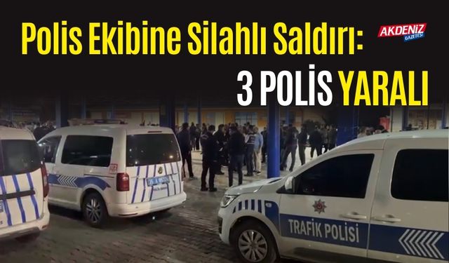 Seferihisar’da Polis Ekibine Silahlı Saldırı: 3 Yaralı