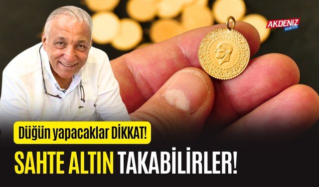 OSMANİYE'DE DÜĞÜNLERDE SAHTE ALTIN ŞOKU!