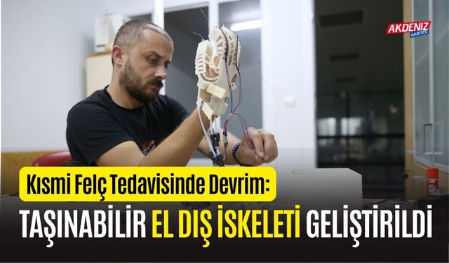 Kısmi Felç Tedavisinde Devrim: Taşınabilir El Dış İskeleti Geliştirildi