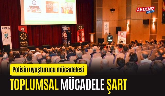 OSMANİYE'DE POLİSİN UYUŞTURUCUYLA MÜCADELE SEMİNERLERİ SÜRÜYOR