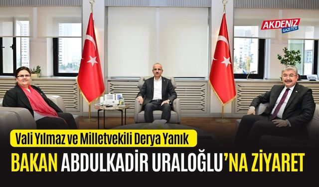 OSMANİYE'DE YOL TALEBİ BAKAN URALOĞLU'NA İLETİLDİ