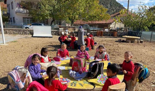 Köy Okulundan Örnek Proje: Çocuklar Doğayla Öğreniyor