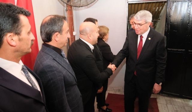 OSMANİYE'DE AK PARTİLİ SEYDİ GÜLSOY'DAN, MHP'YE BAYRAM ZİYARETİ