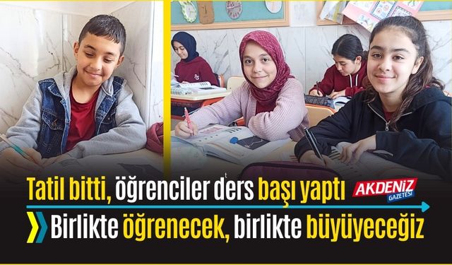 OSMANİYE'DE KAÇ ÖĞRENCİ YENİDEN DERS BAŞI YAPTI?