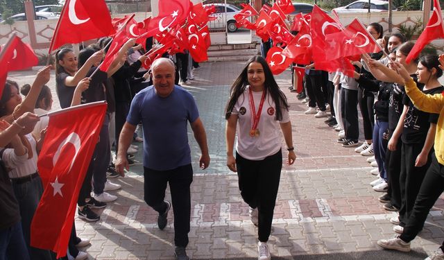 Rabia'nın hedefi bilek güreşinde dünya şampiyonu olmak