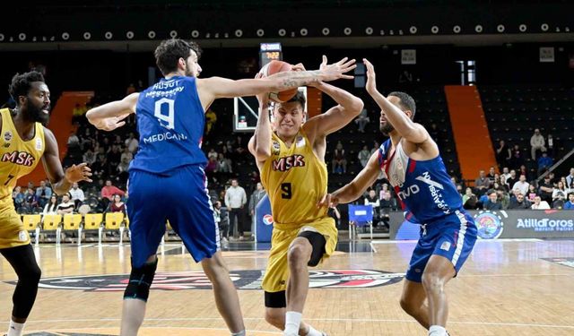 Türkiye Sigorta Basketbol Süper Ligi: Mersin Spor: 63 - Büyükçekmece Basketbol: 66