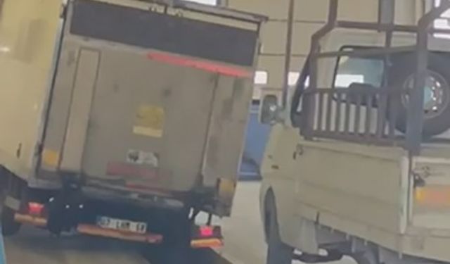 Adana TÜVTÜRK'te Komik Kaza